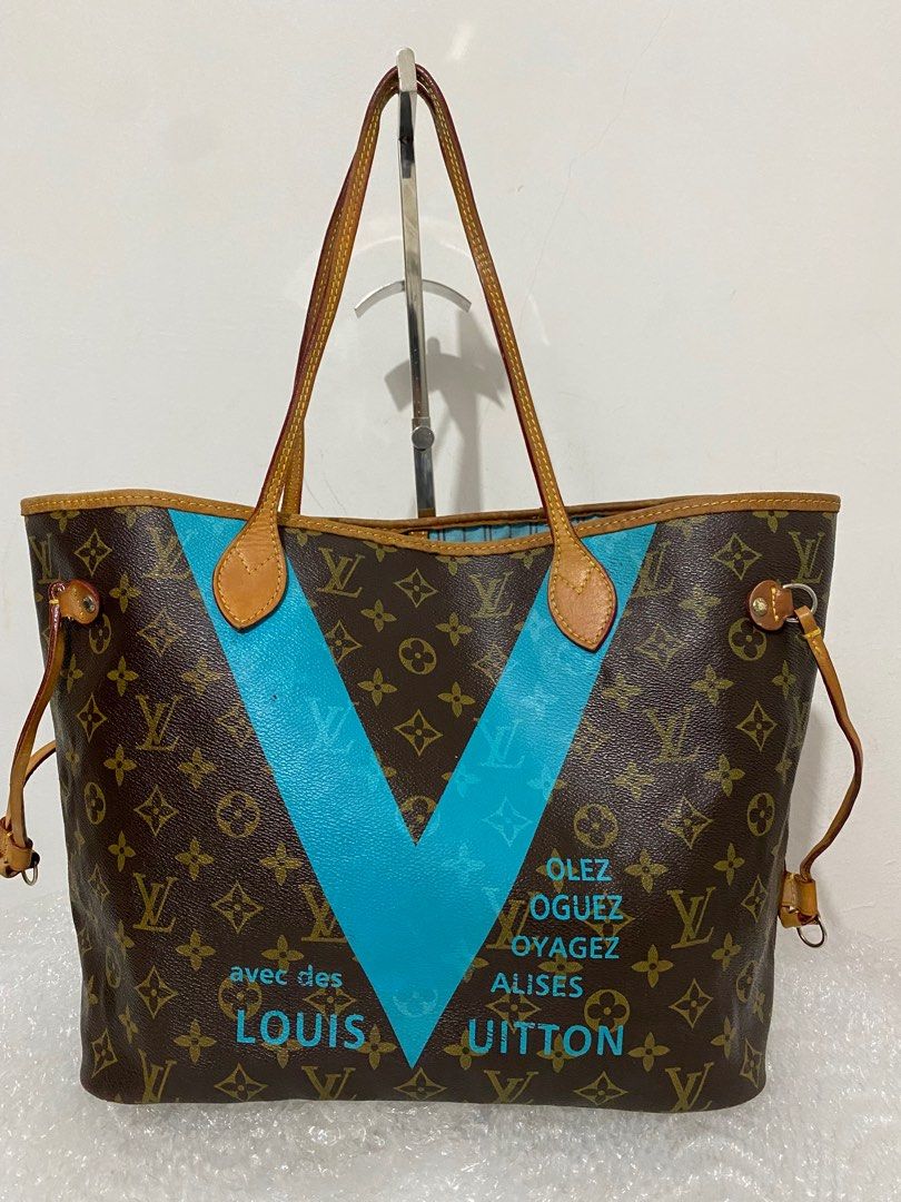 GM neverfull lv original bundle limited edition size!, Luxury, Bags &  Wallets on Carousell