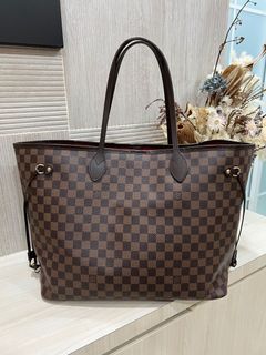 LOUIS VUITTON Neverfull GM Monogram Canvas Tote Bag Brown  10 Off