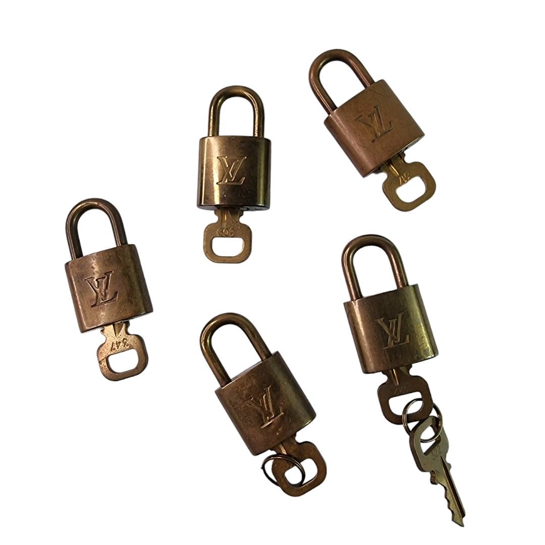 LV Lock & Key, Luxury, Accessories on Carousell