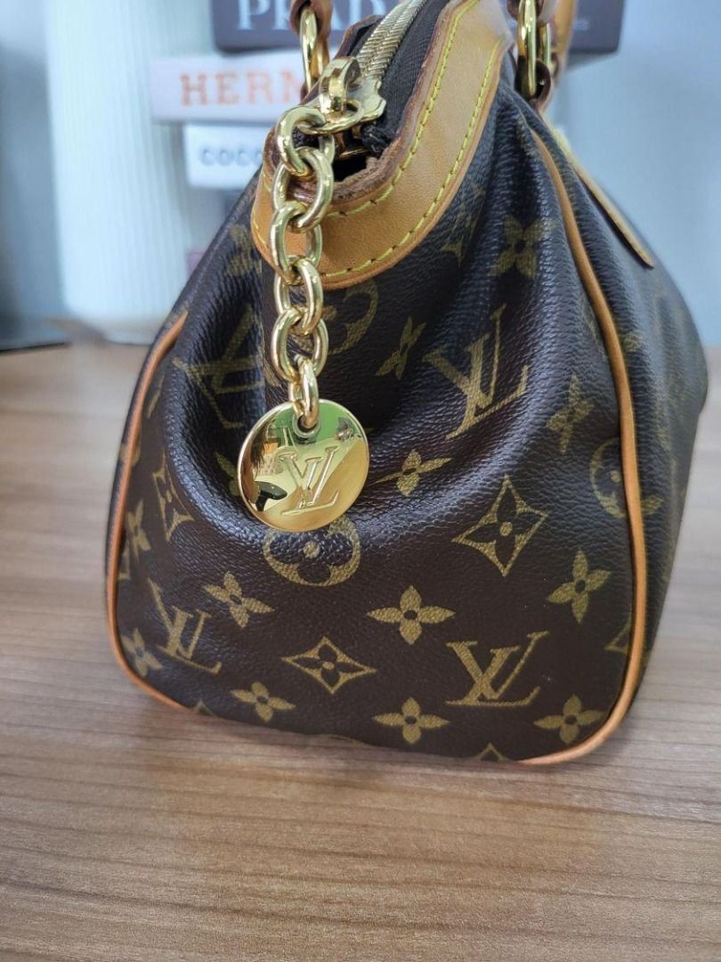 Louis Vuitton Tivoli Top Satchel Handbag Monogram Canvas PM