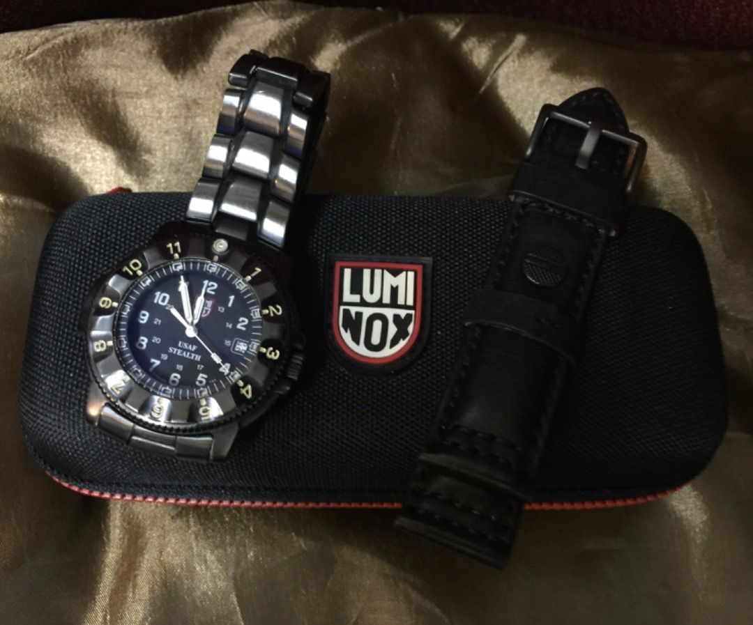 瑞士LUMINOX 特別版飛行款軍錶💢💢新品推介💢💢, 男裝, 手錶及配件