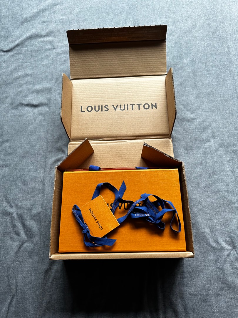 Vintage Louis Vuitton Empty Presentation Gift Box with Ribbon