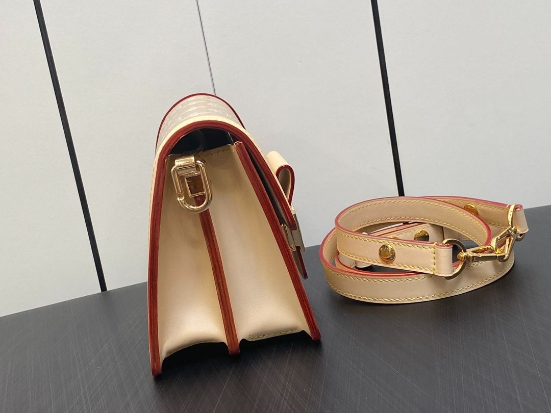 LV Mini Dauphine Lock XL, Luxury, Bags & Wallets on Carousell