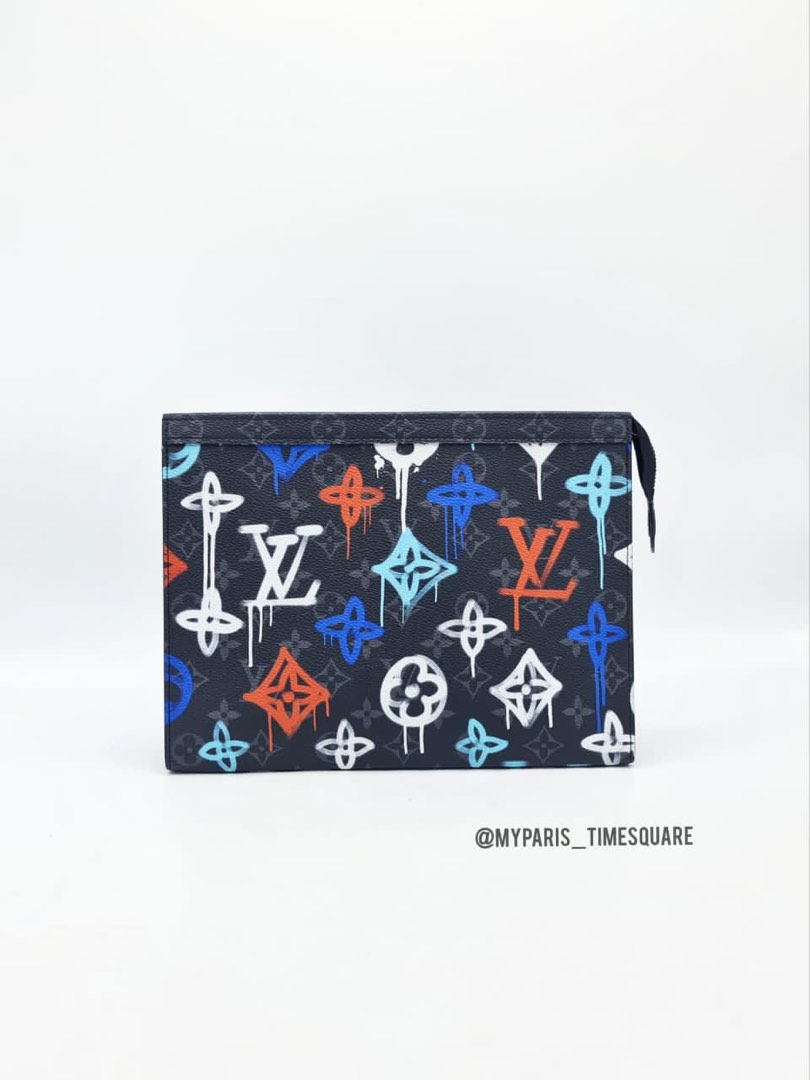 Louis Vuitton Monogram Eclipse Graffiti Pocket Organizer