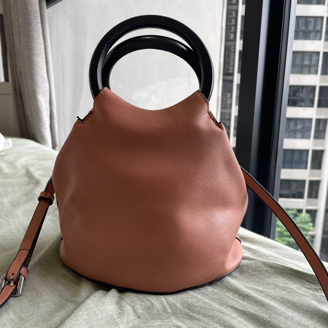 Mango wooden handle bag cheap