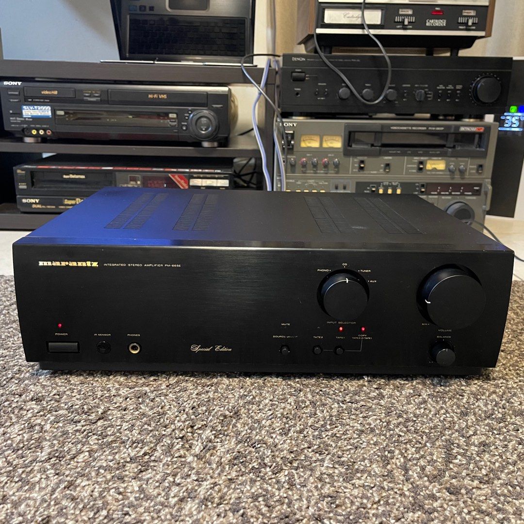 Marantz pm-66se integrated stereo amplifier (SPECIAL EDITION )