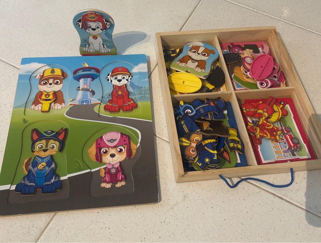 Melissa & Doug Paw Patrol Wooden Interactive Dashboard - Shop Online