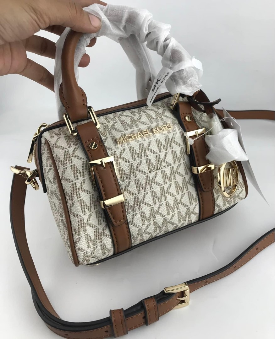 Michael Kors Mini Bedford Boston Bag Women s Fashion Bags Wallets Cross body Bags on Carousell