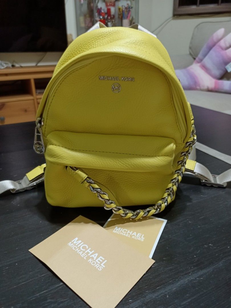 Yellow Slater backpack Michael Michael Kors  Vitkac HK