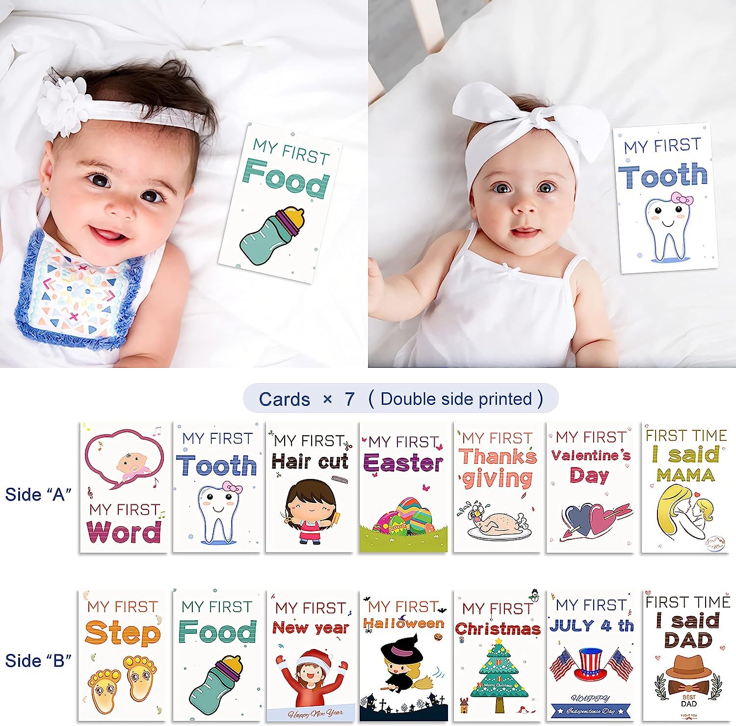 Milestone Blanket for Baby Girl Kmivo Baby Monthly Photo Blankets