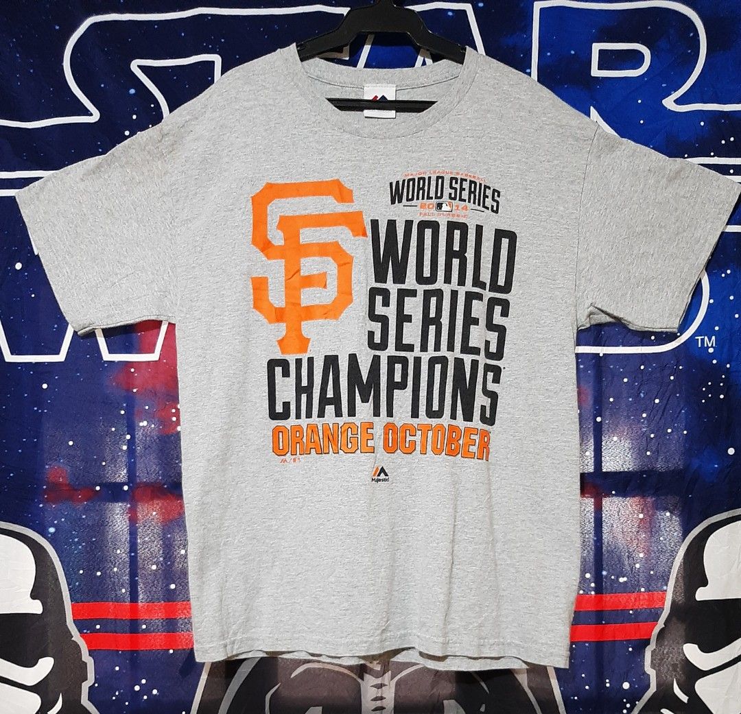 San Francisco Giants World Series T shirt, Men's Fashion, Tops & Sets,  Tshirts & Polo Shirts on Carousell