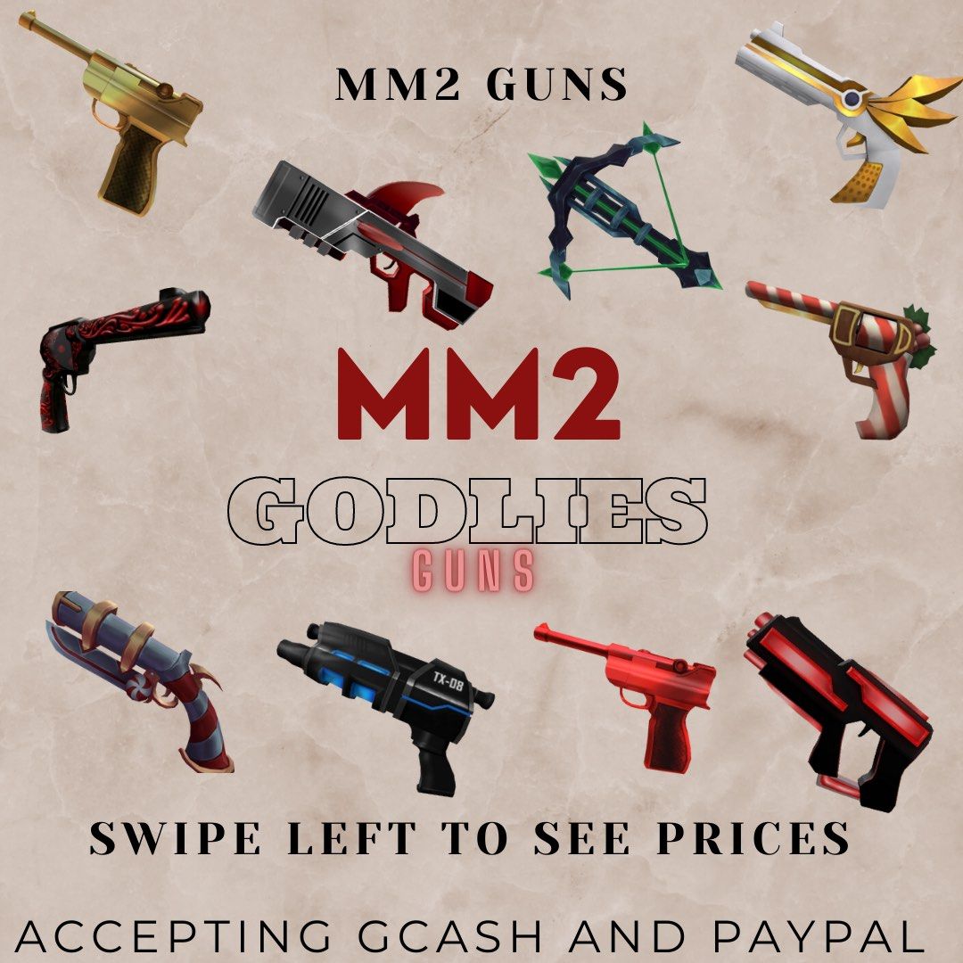 mm2 weapon for sale !!!, Video Gaming, Video Games, Others on Carousell