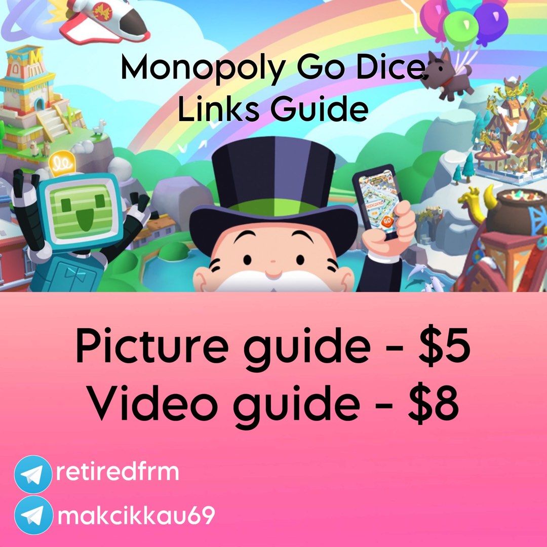 Monopoly Go Dice trick GUIDE, Video Gaming, Gaming Accessories, InGame Products on Carousell