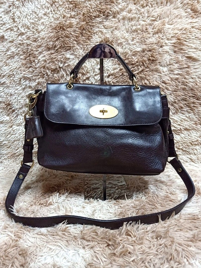 MULBERRY POSTMAN BLACK TWO WAY BAG