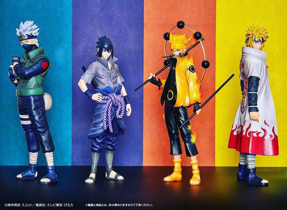 Naruto ichiban kuji part 1 prize A B C D E F Naruto Minato Sasuke