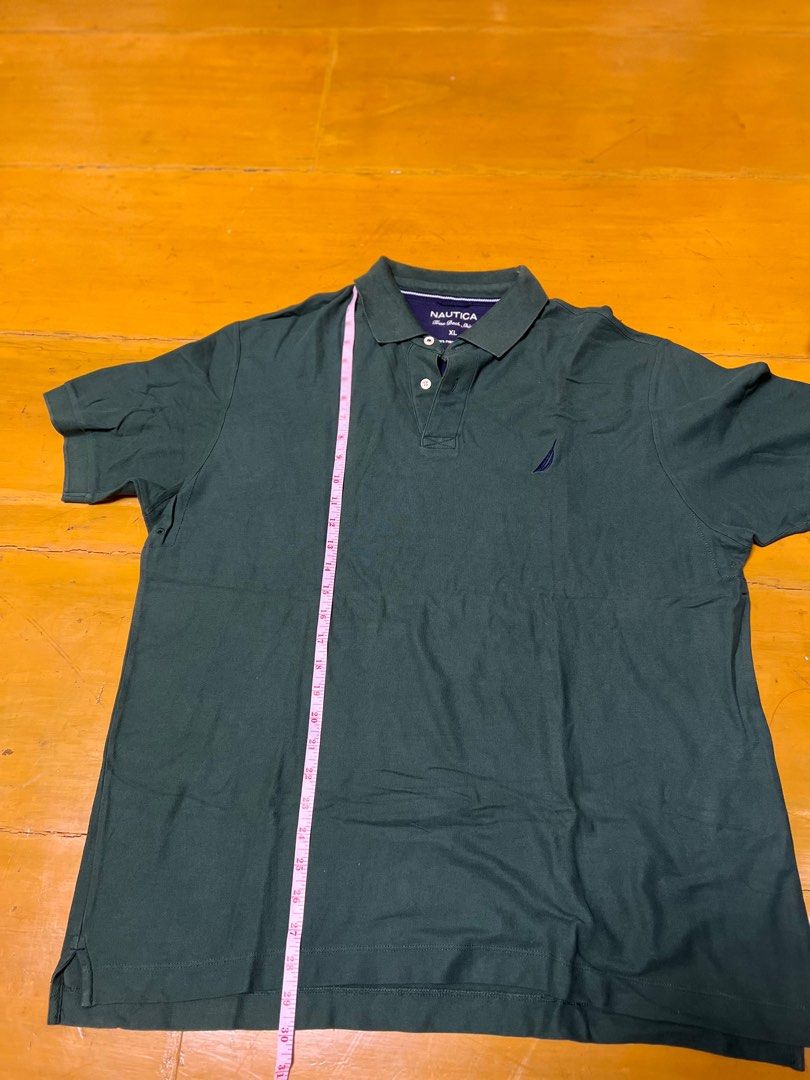 Nautica green polo shirt, Men's Fashion, Tops & Sets, Tshirts & Polo ...