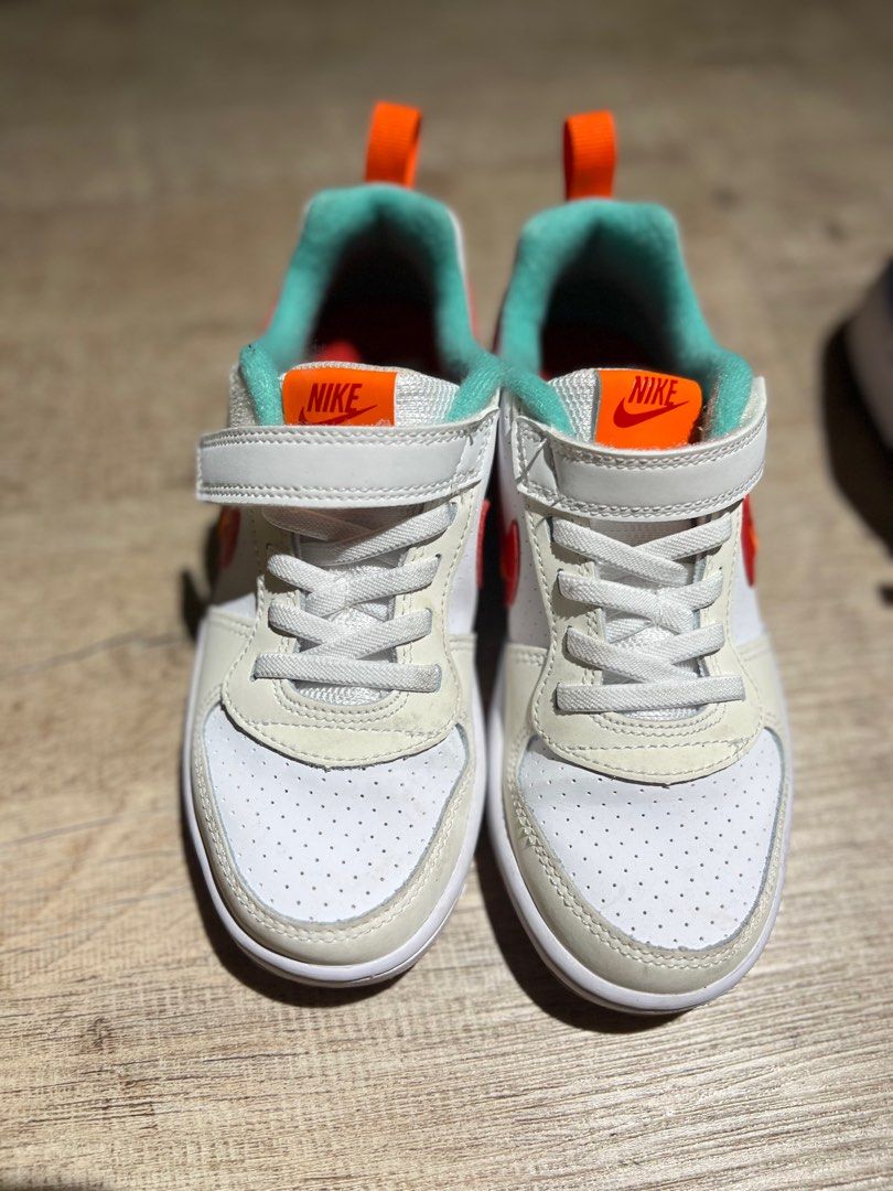 White nike cheap boys shoes