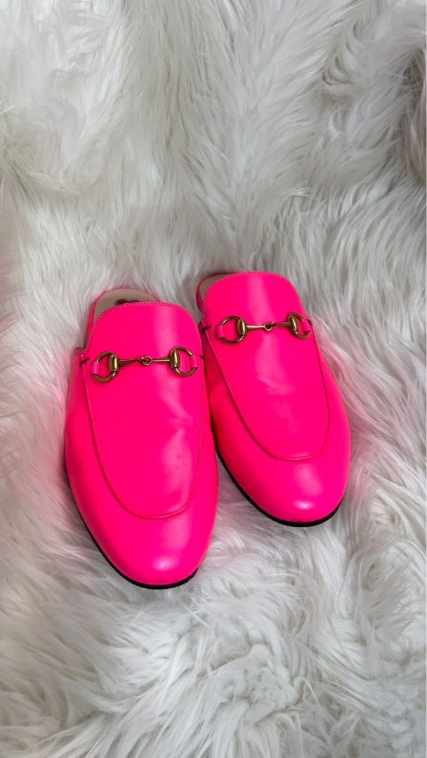 Neon Gucci Mules Fesyen Wanita Sepatu di Carousell