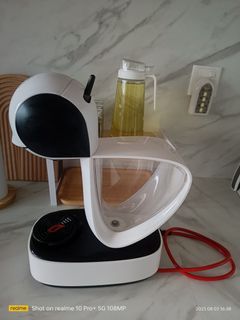NESCAFE DOLCE GUSTO INFINISSIMA MANUAL COFFEE MACHINE WHITE BY KRUPS
