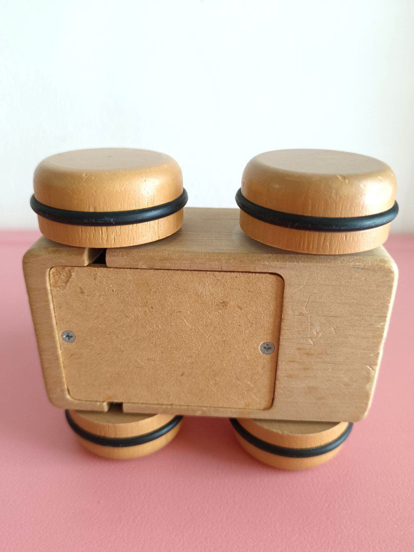 Nichigan green music box car, Babies & Kids, Infant Playtime on Carousell