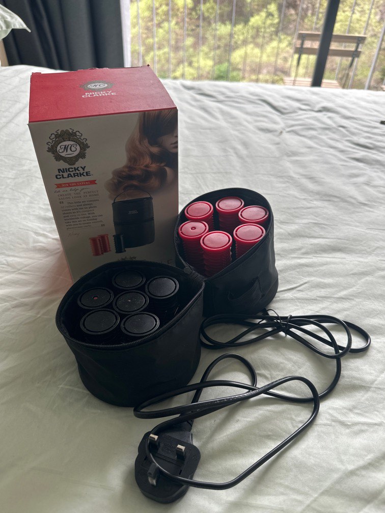 Nicky Clarke Heated Rollers, Beauty & Personal Care, Hair on Carousell