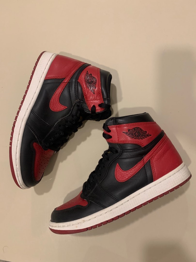 nike air jordan 1 bred banned