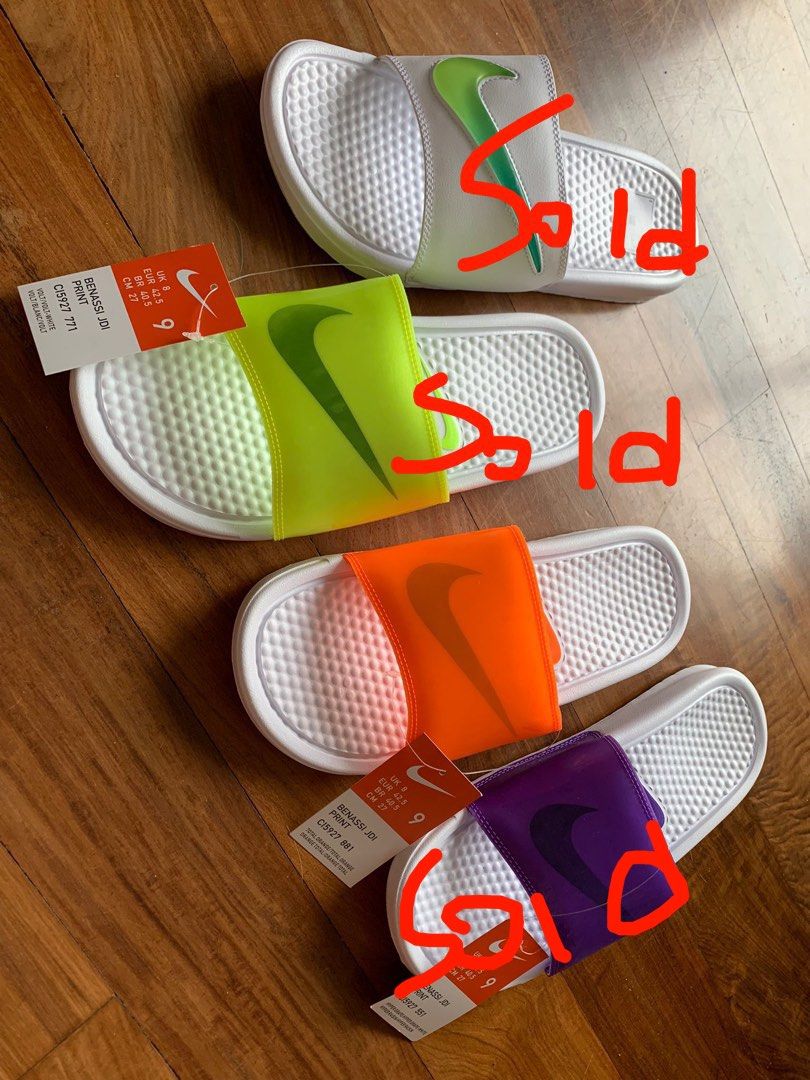 Nike Benassi JDI Print Men s Fashion Footwear Flipflops and