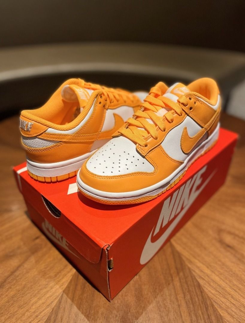 Nike Dunk Low laser orange 波鞋男女同款size, 女裝, 鞋, 波鞋- Carousell