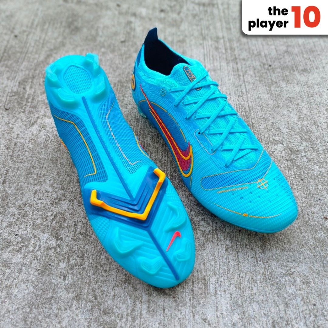 Nike Mercurial Vapor 14 Elite AG 'Chlorin Blue Marina Laser Orange' DJ -  KICKS CREW