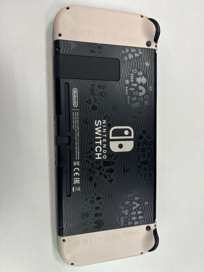 Animal crossing 2025 switch console back