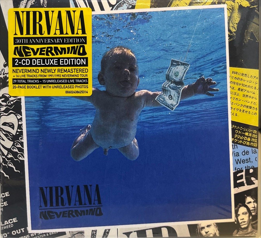 Nirvana : Nevermind 30th Anniversary Edition Deluxe 2CD Edition