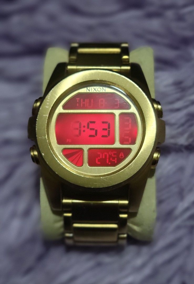 Nixon unit ss gold discount
