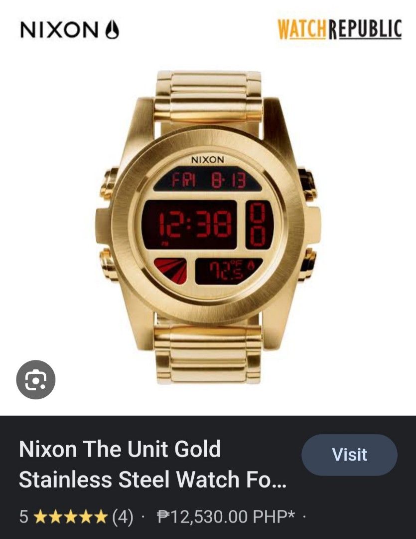 Nixon unit gold store