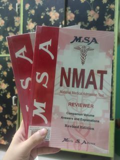 NMAT MSA Reviewers