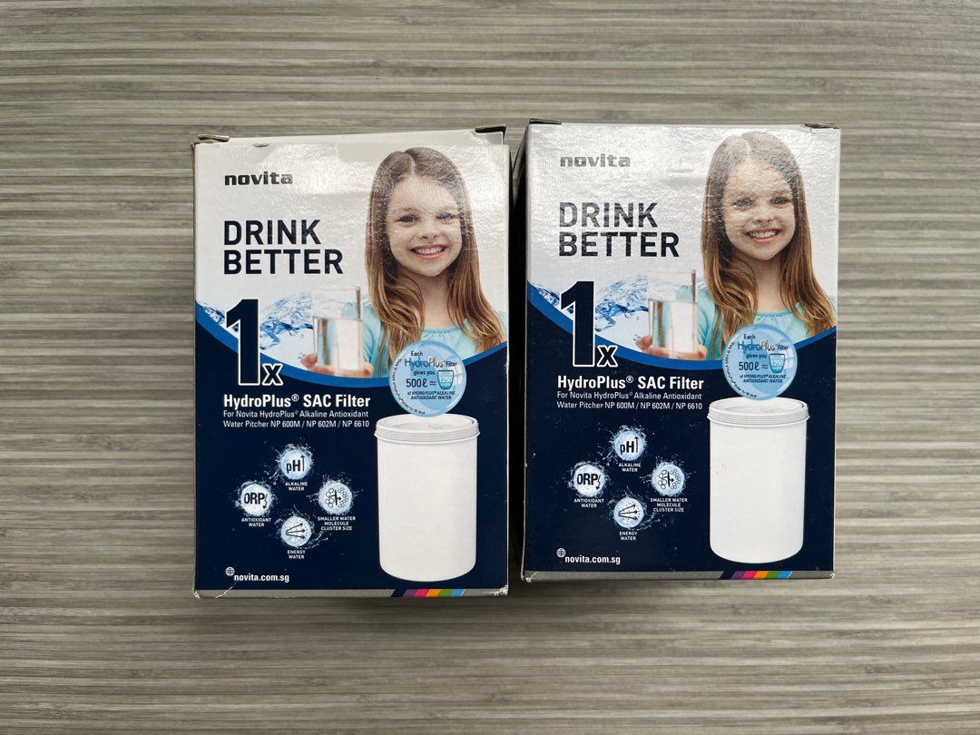 Novita Hydroplus SAC Filter, TV & Home Appliances, Kitchen Appliances ...