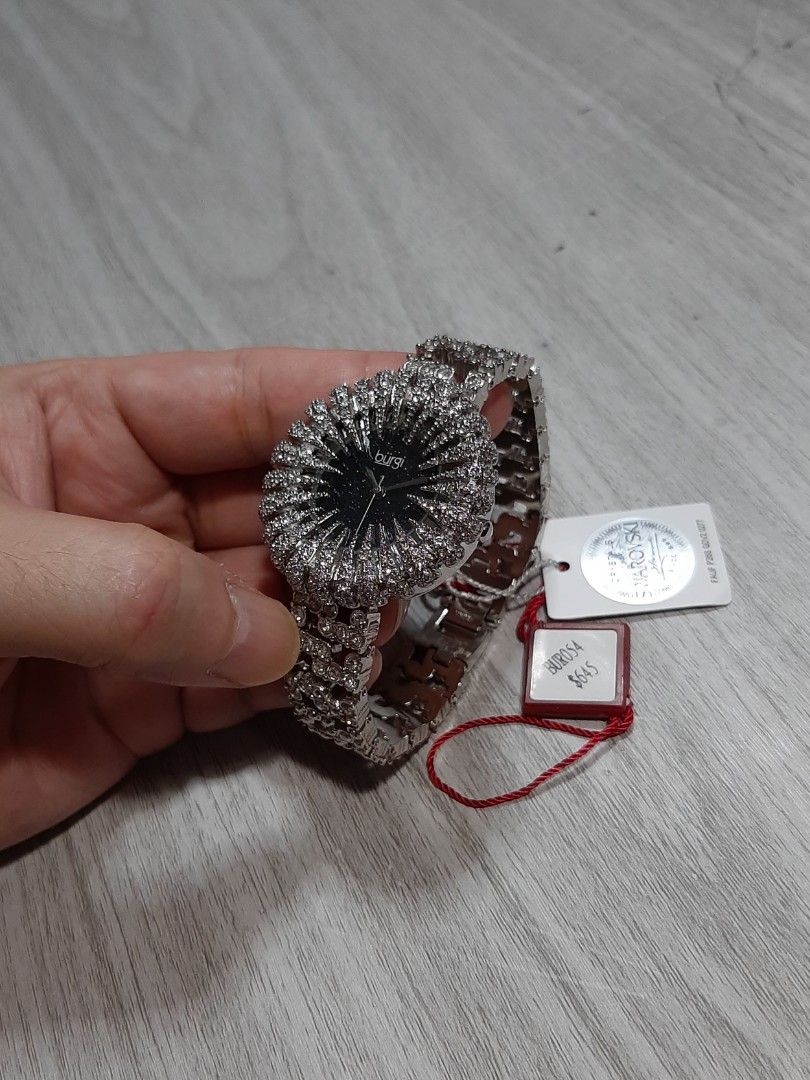 Burgi swarovski watch sales