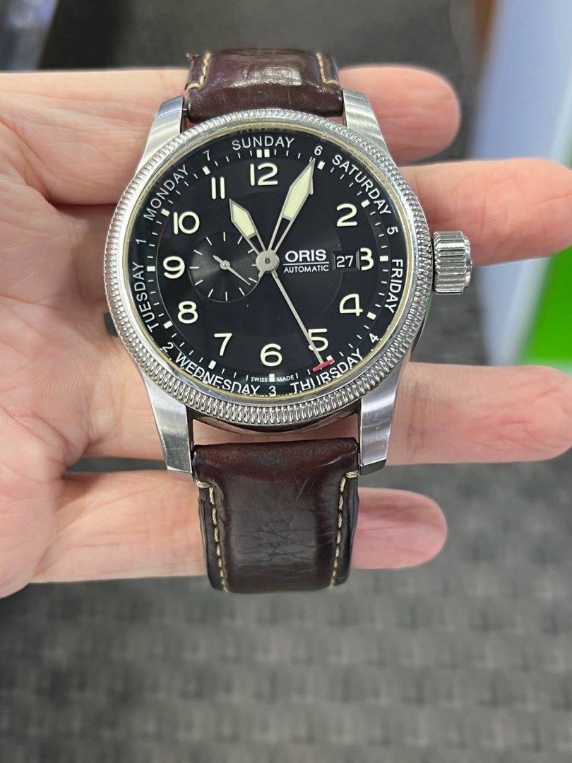 Oris big best sale crown pointer day