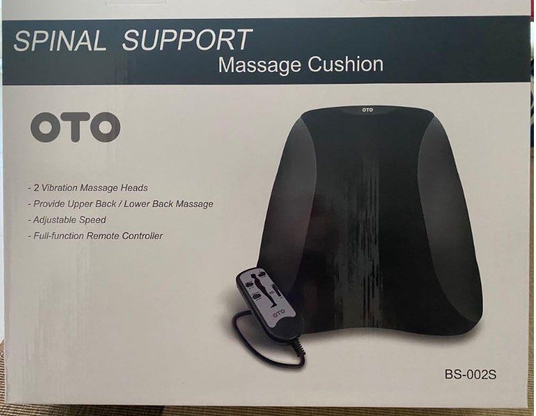 OTO Spinal Support Massage Cushion, Health & Nutrition, Massage Devices on Carousell