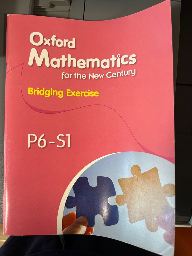 Oxford Mathematics for the new century Bridging Exercise P6