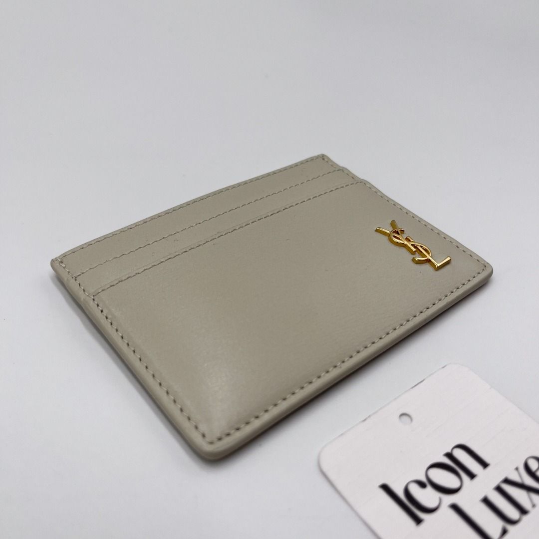 Ysl card holder sea sale salt