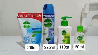 Paket Dettol anti bakteri