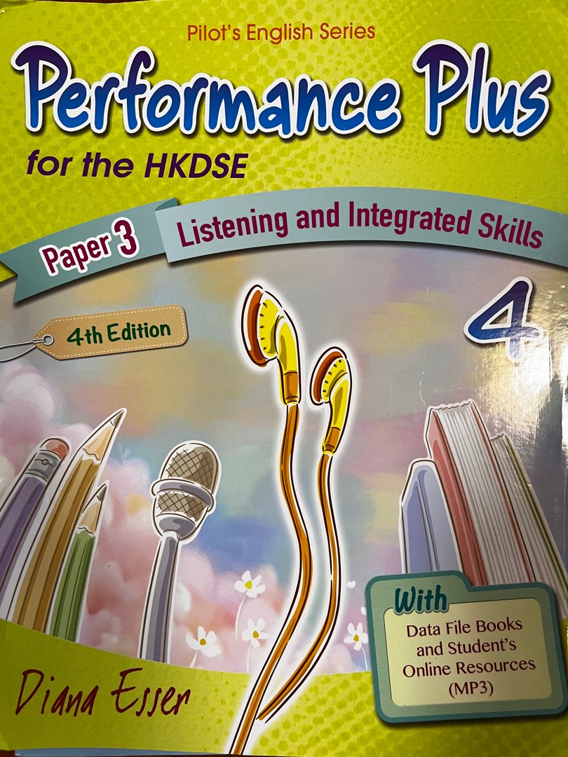 Performance　2019　Plus　Book　HKDSE　Books,　Carousell　興趣及遊戲,　Paper　4th　教科書-　Data　the　with　File　for　文具,　Edition　書本