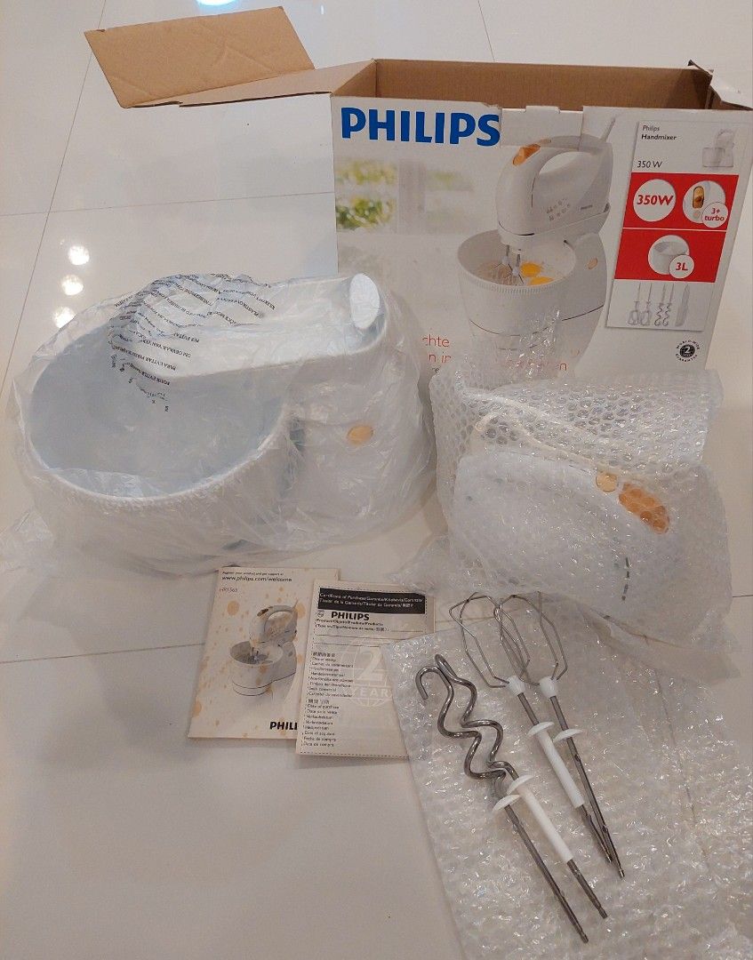 Philips 3L Stand Hand Mixer 350W, TV & Home Appliances, Kitchen