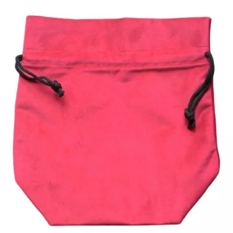 Pouch bag red colour 28cm by 27cm