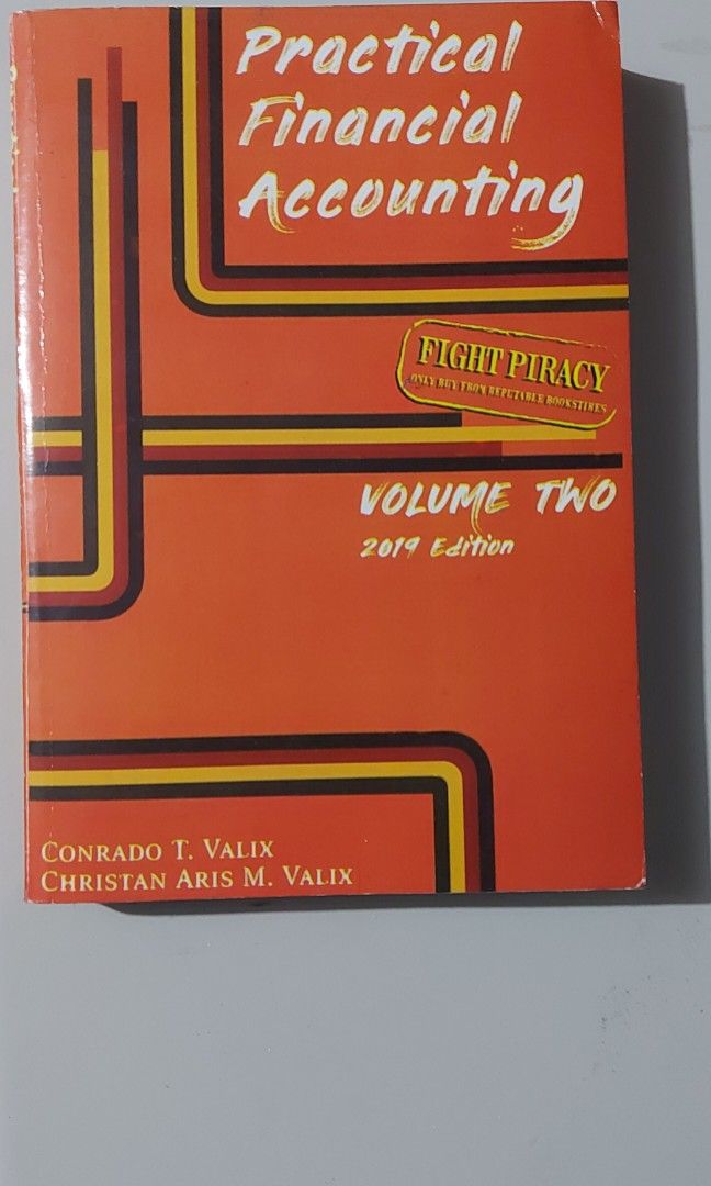 Valic Practical Financial Accounting V2 by Valic on Carousell