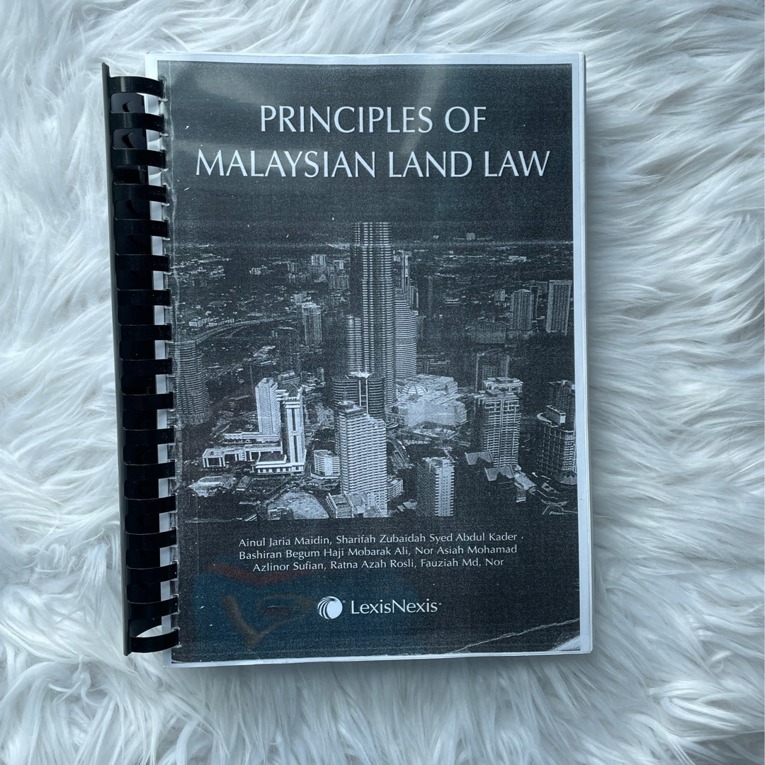 Principles of Malaysian Land Law (LexisNexis), Hobbies & Toys, Books