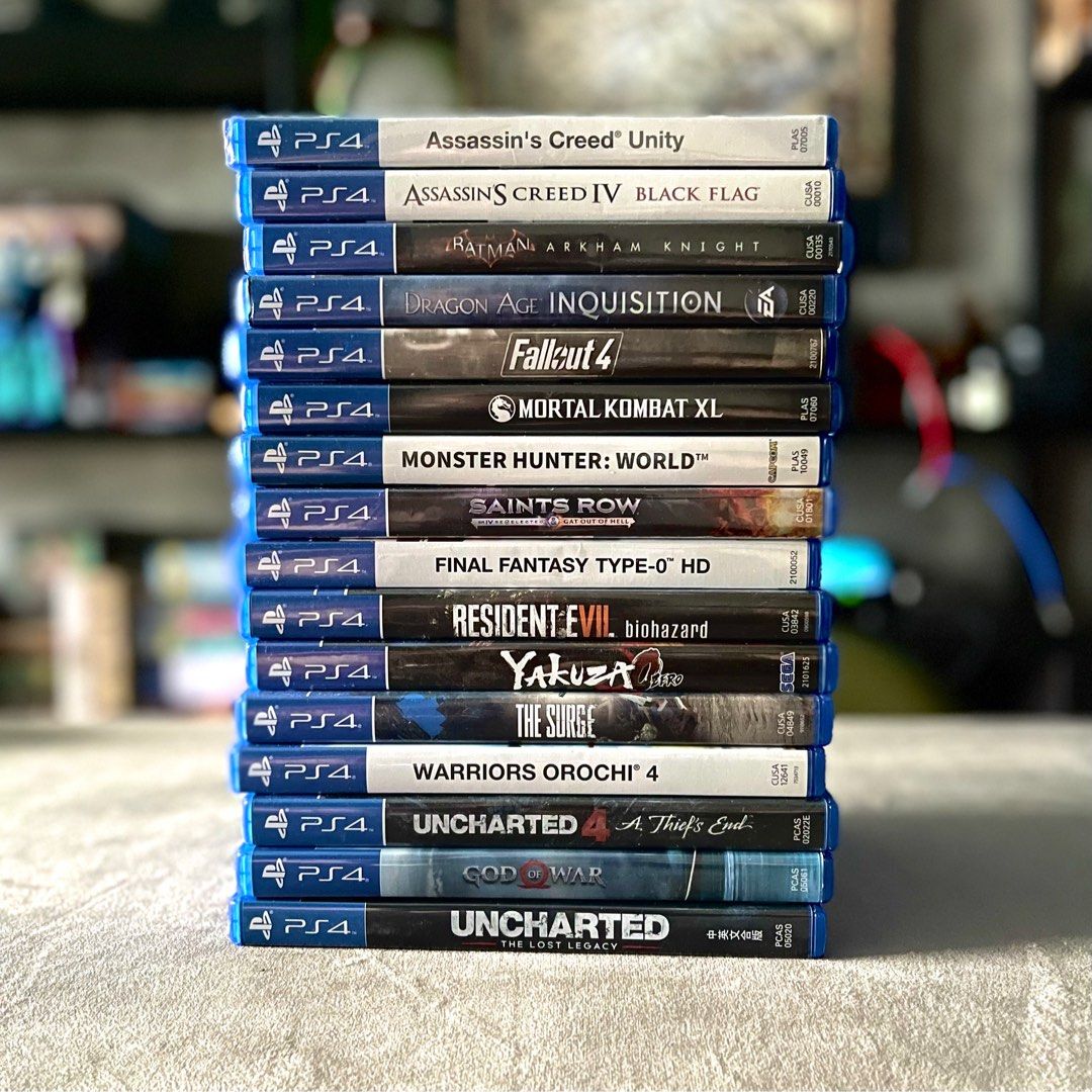 PS4 Games 1 50 2 90 3 120