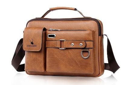 Genuine leather bags for men hot sale
