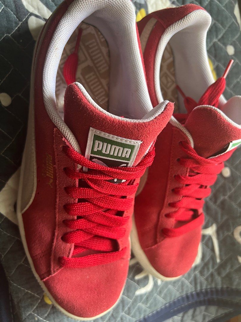 Puma new arrivals suede red