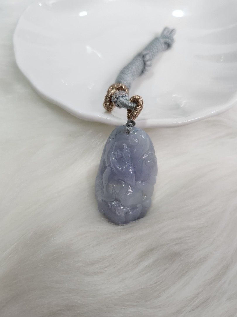 Purple hotsell jade necklace